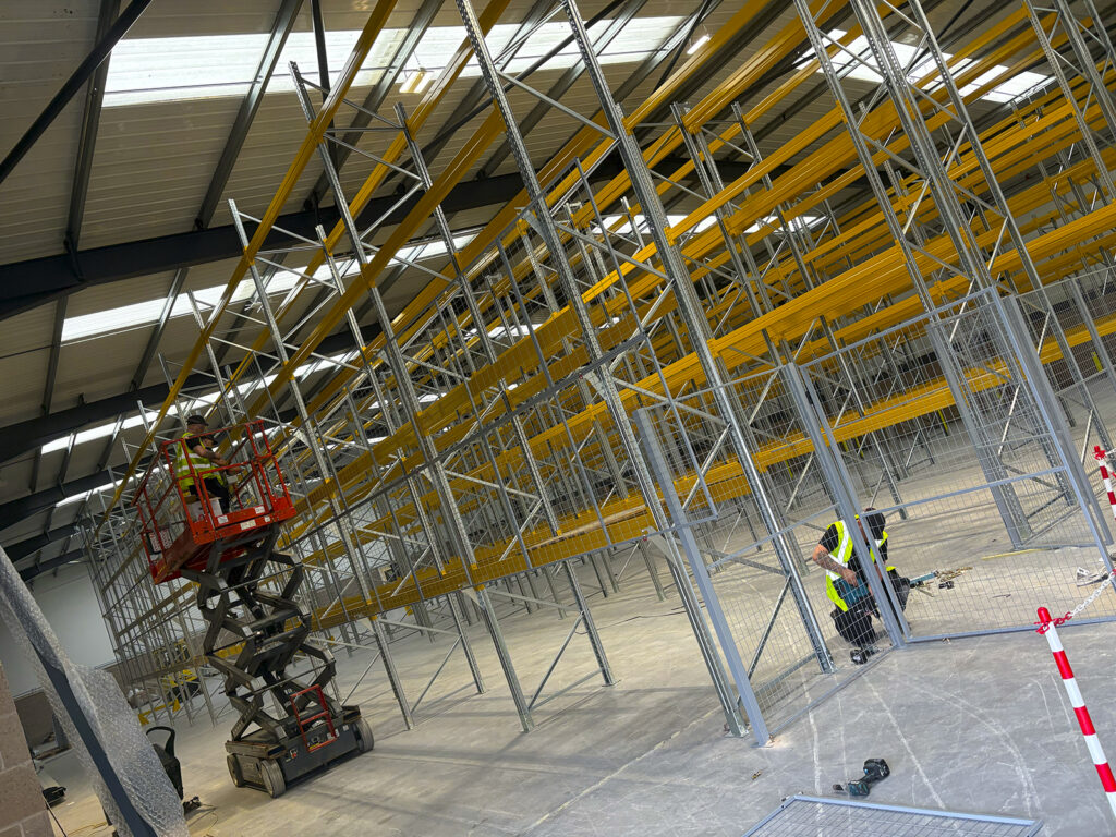 Following a major relocation, our client required a storage solution that would maximise capacity while maintaining strict safety standards
