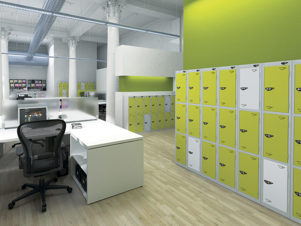 Workplace Lockers, PPE Storage & Charging Lockers | Qubestor